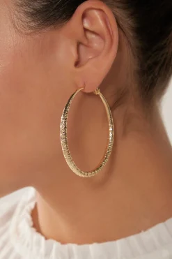 Mizu Hoop Earring - Gold