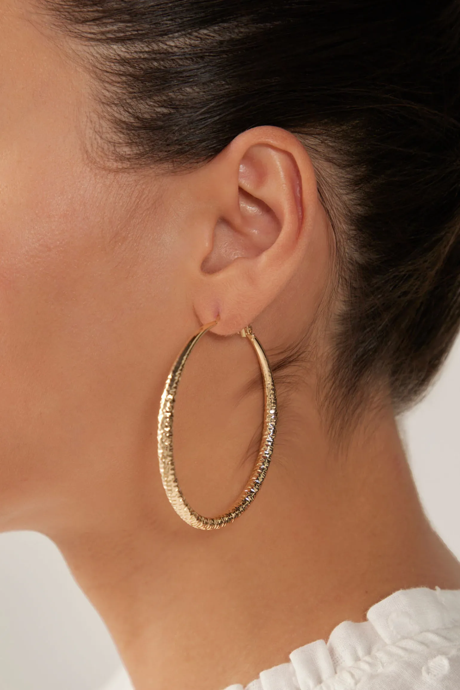 Mizu Hoop Earring - Gold