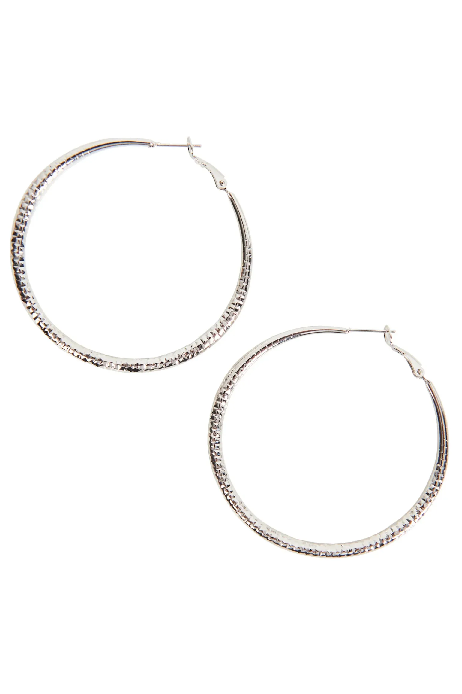 Mizu Hoop Earring - Silver