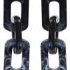 Mohave Link Earring - Carbon