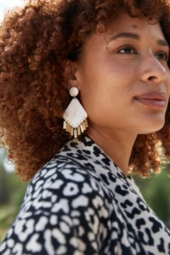 Nama Drop Earring - Vanilla