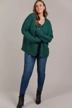 Naviva Cardigan - Peacock