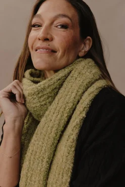 Naviva Scarf - Chartreuse