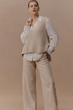 Naviva Vest - Oat
