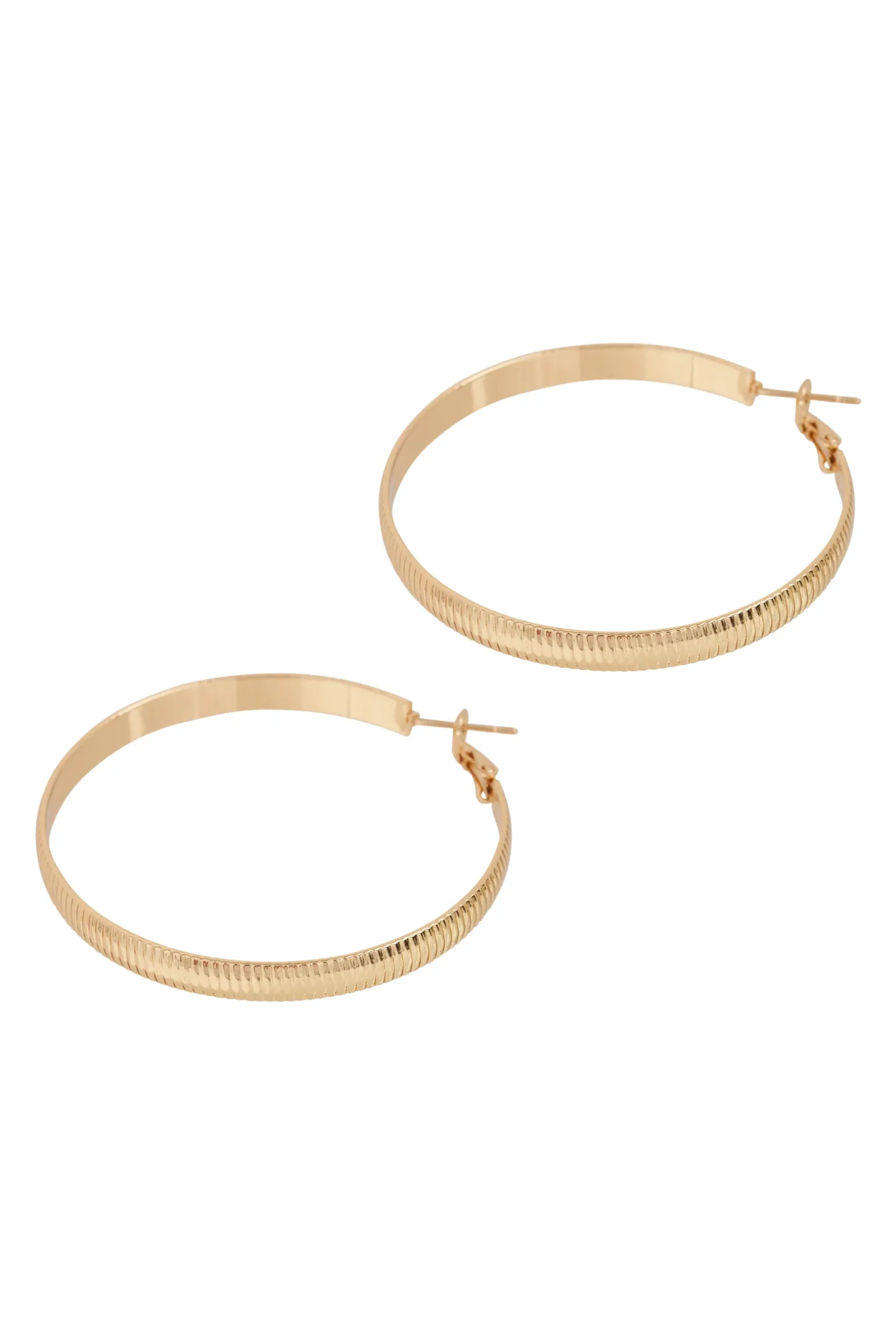 Norse Large Hoop - Gold