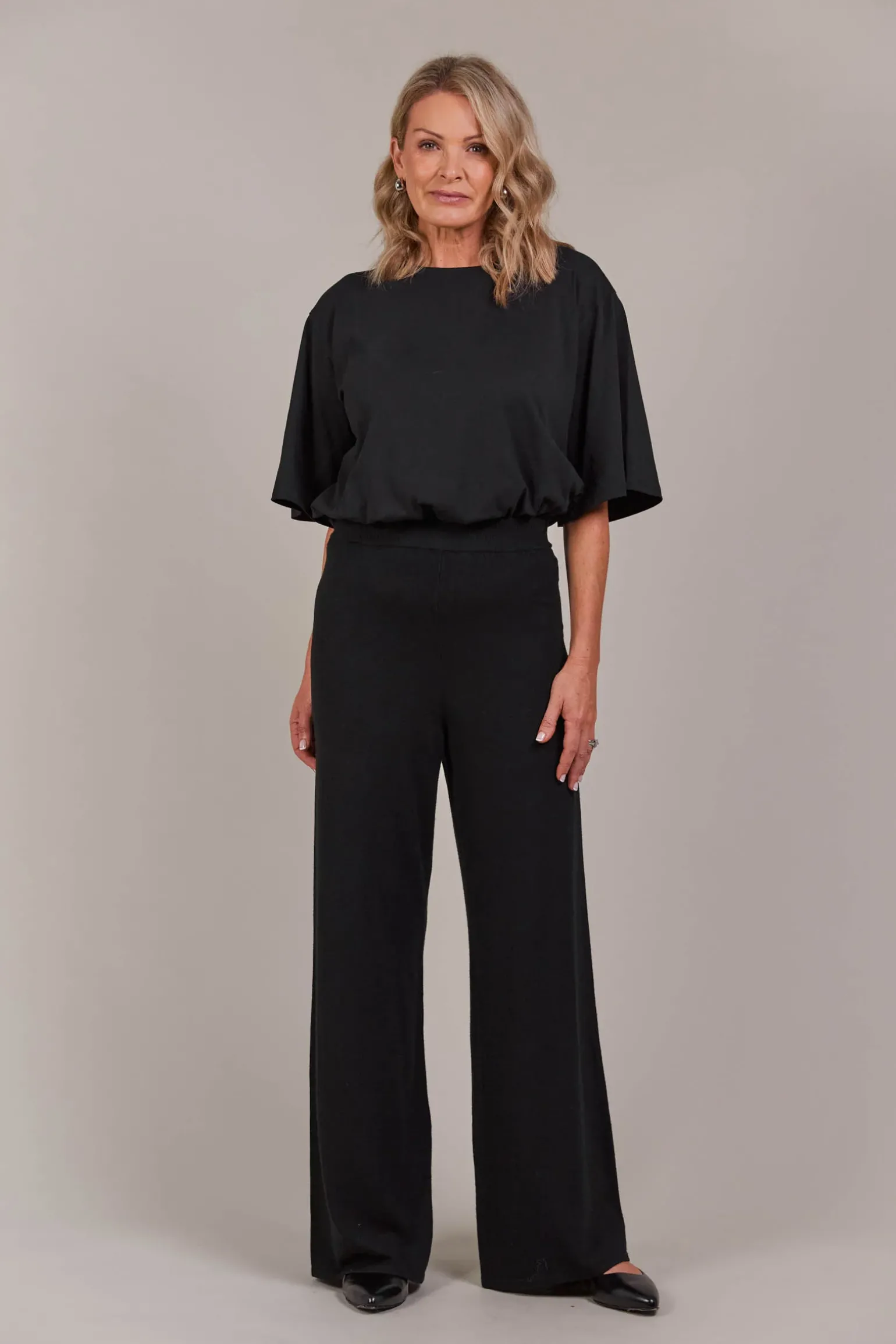 Palmer Knit Pant - Black
