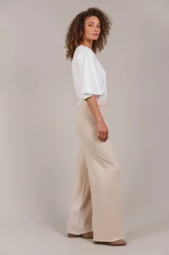 Palmer Knit Pant - Ecru