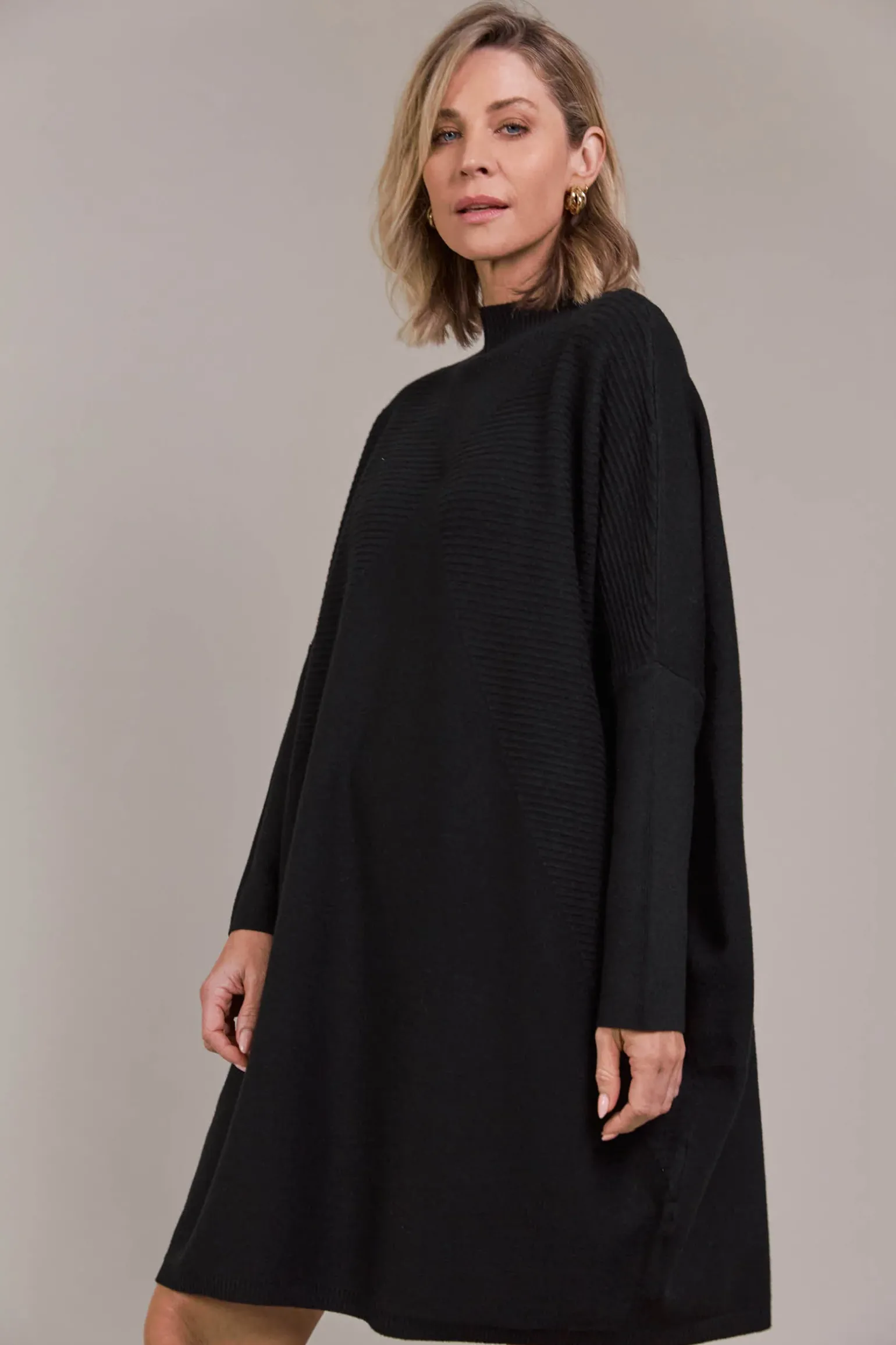 Palmer Oversize Knit - Black