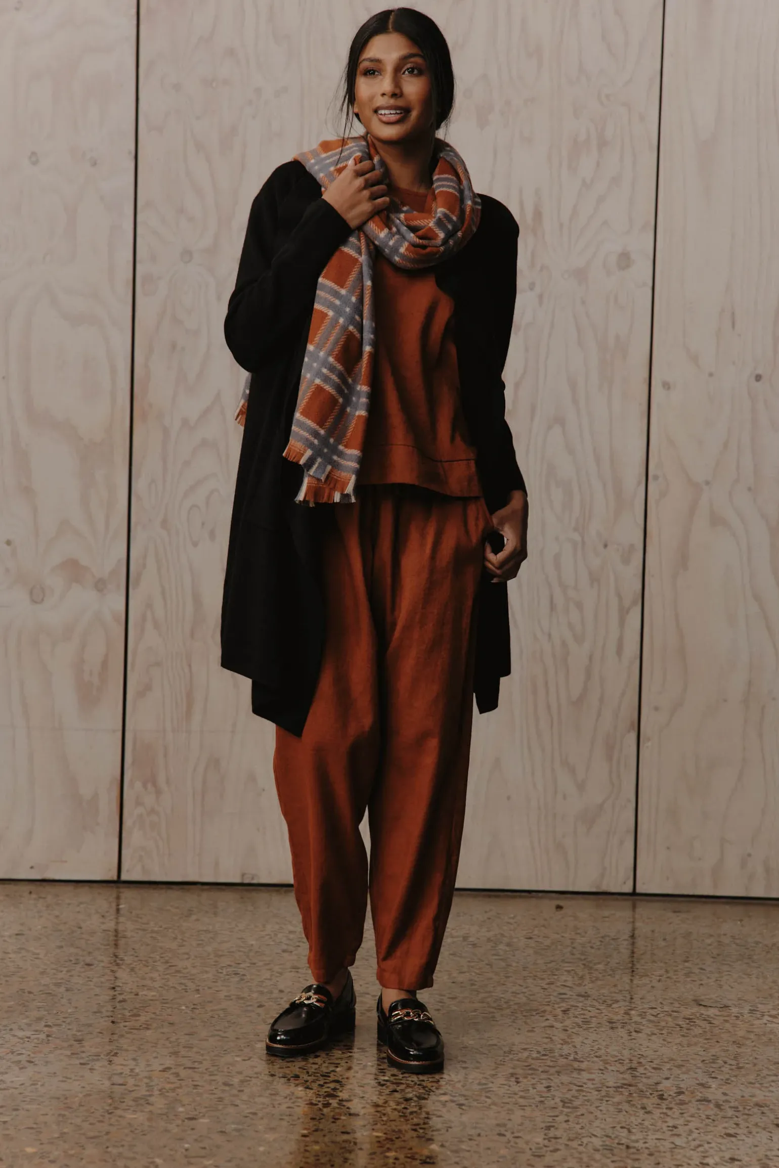 Palmer Relaxed Cardigan - Black