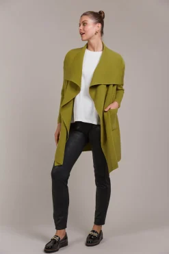 Palmer Relaxed Cardigan - Chartreuse