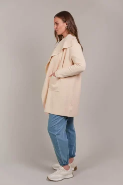 Palmer Relaxed Cardigan - Ecru