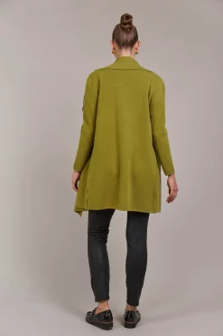 Palmer Relaxed Cardigan - Chartreuse