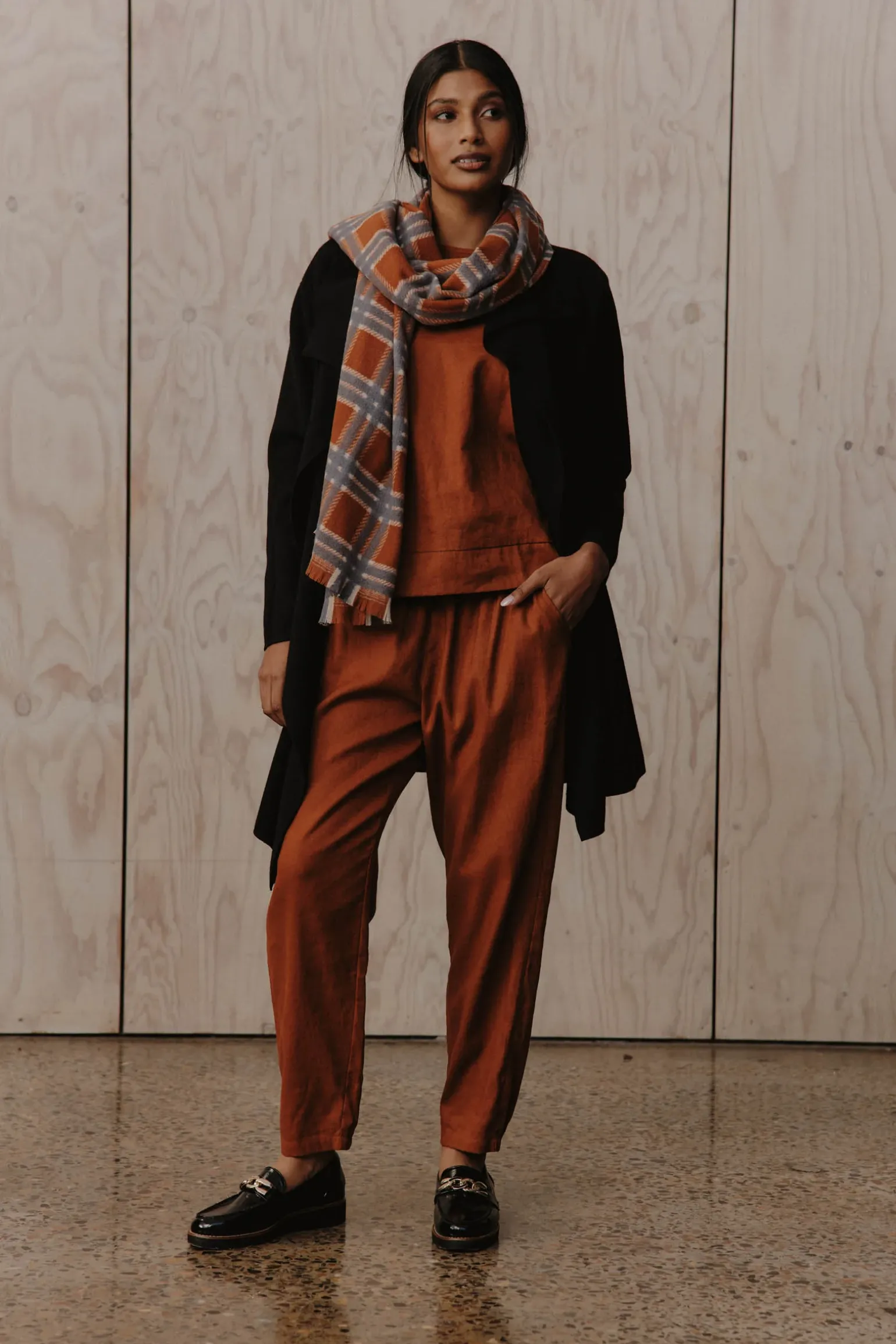 Palmer Relaxed Cardigan - Black