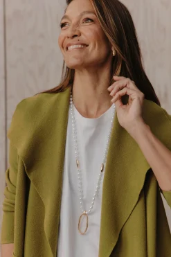 Palmer Relaxed Cardigan - Chartreuse