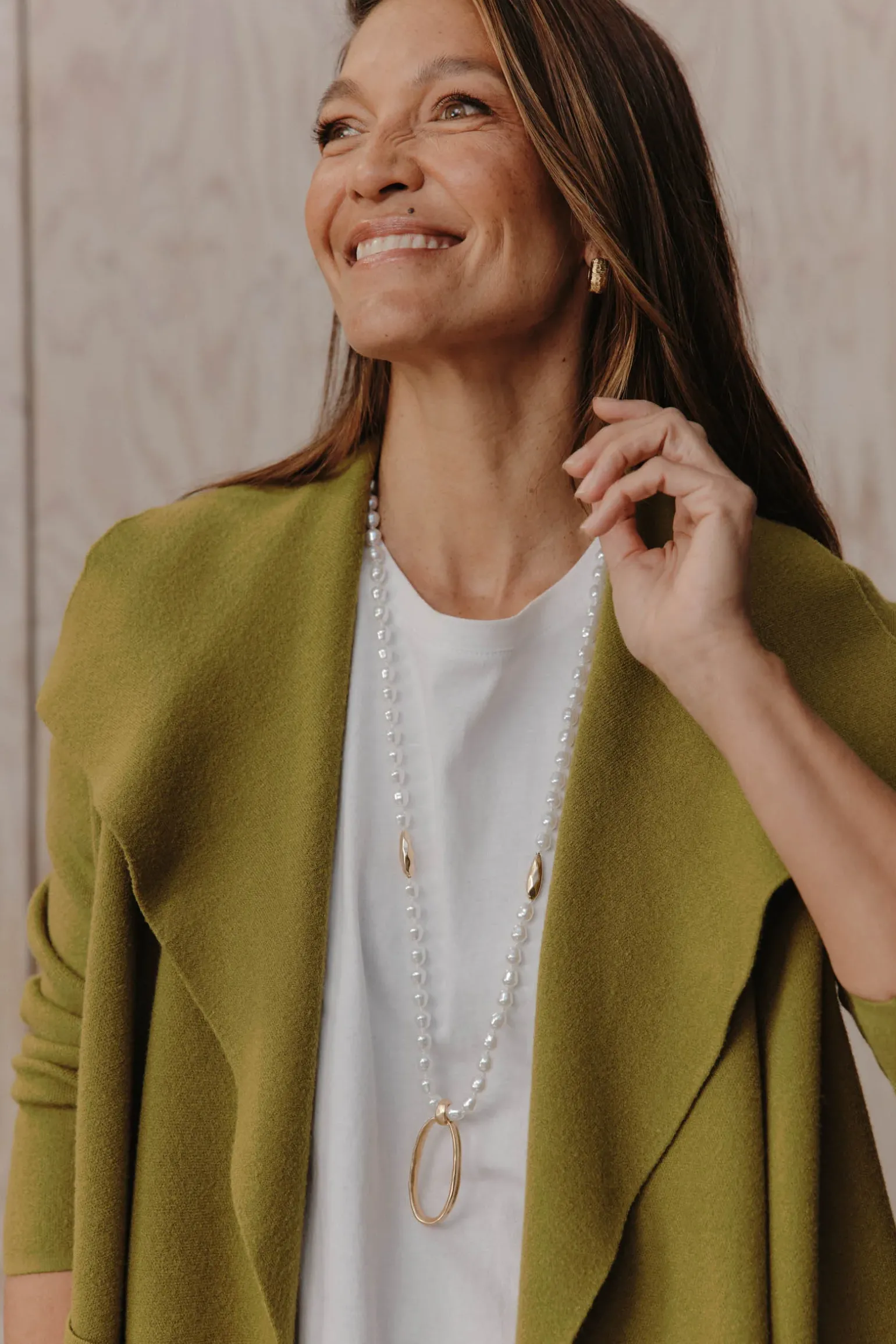 Palmer Relaxed Cardigan - Chartreuse