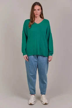 Palmer Relaxed Knit - Teal