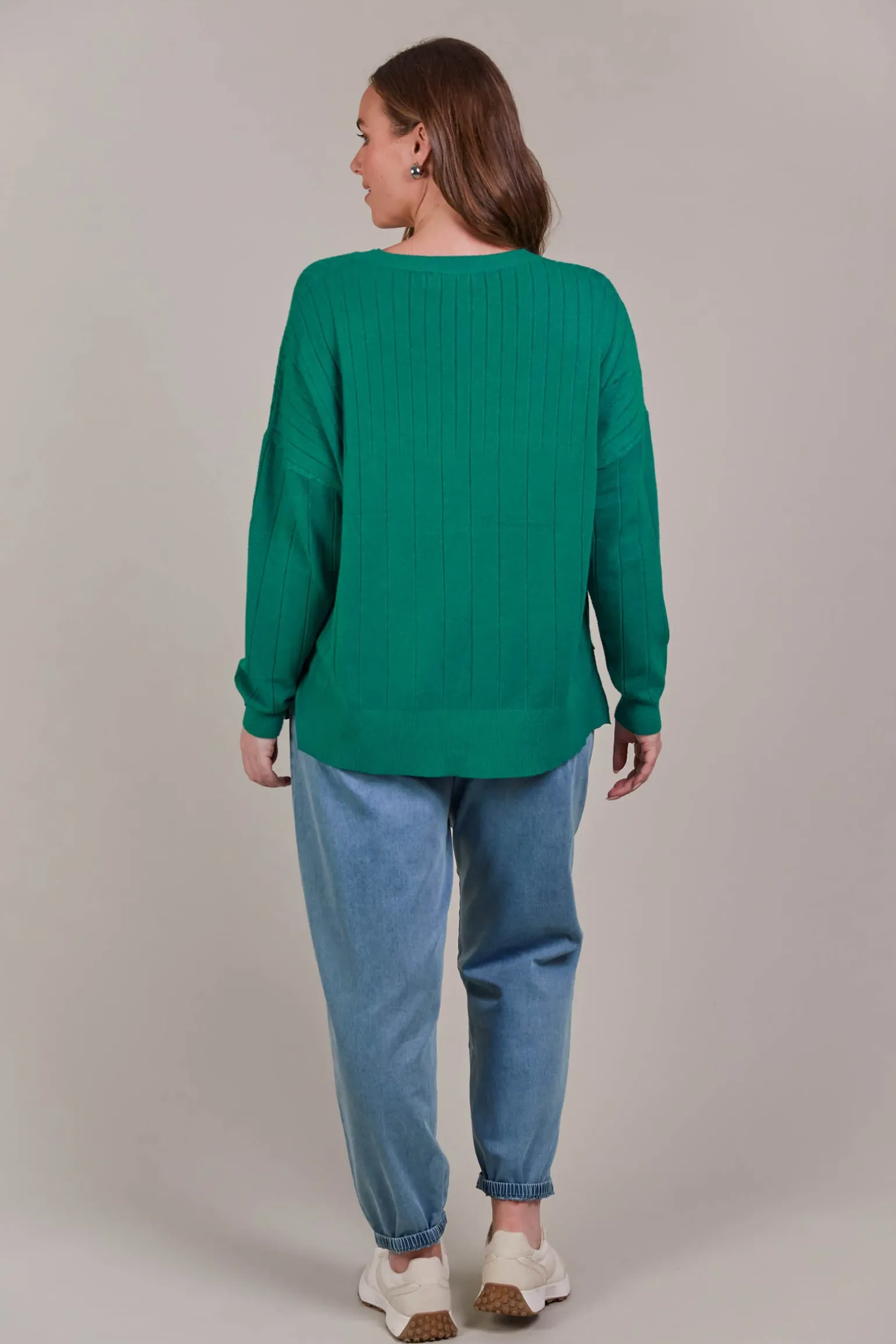 Palmer Relaxed Knit - Teal