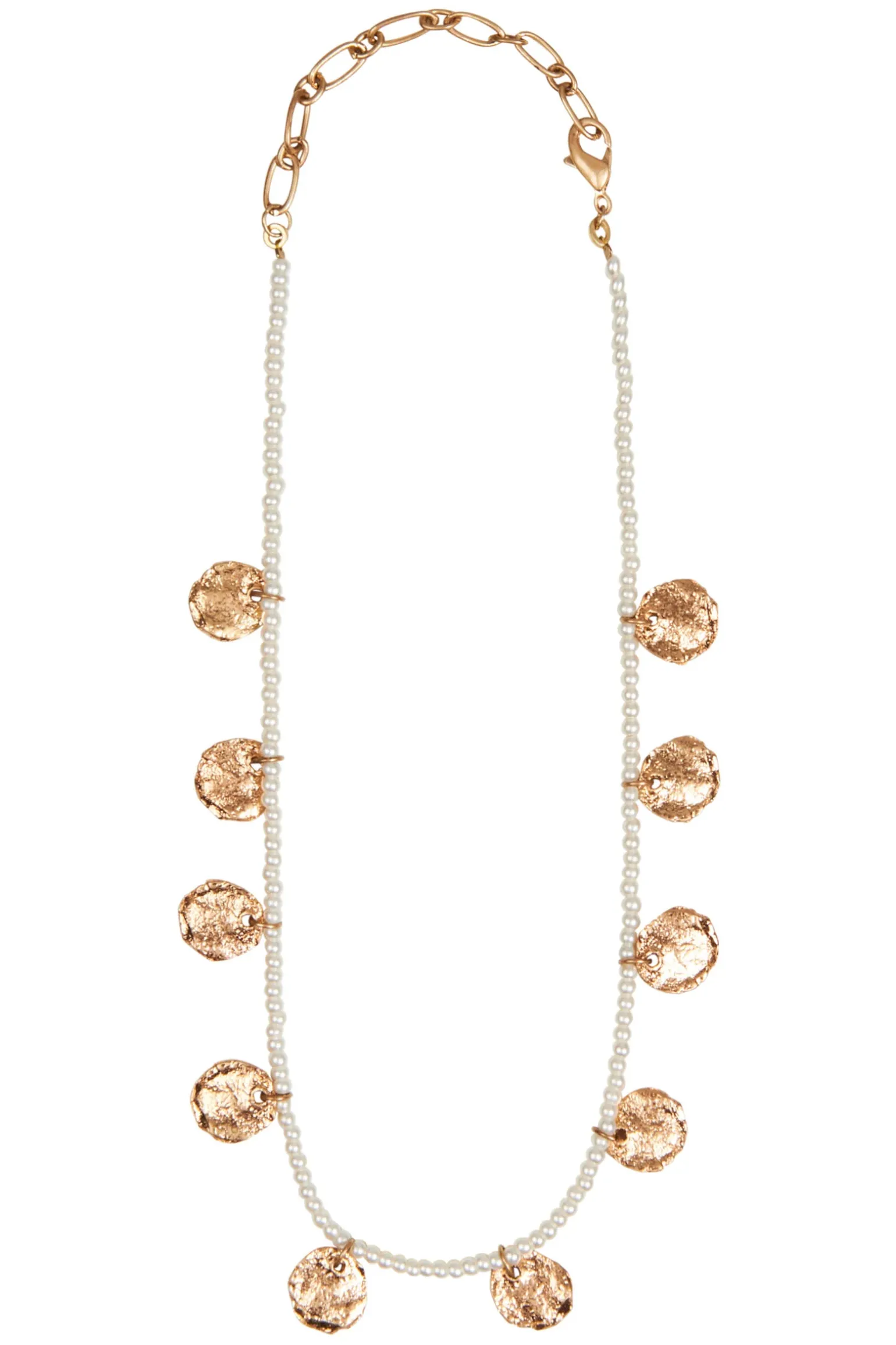 Palmier Necklace - Gold Coin
