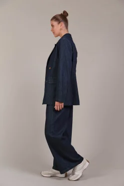 Pepi Denim Blazer - Oxford