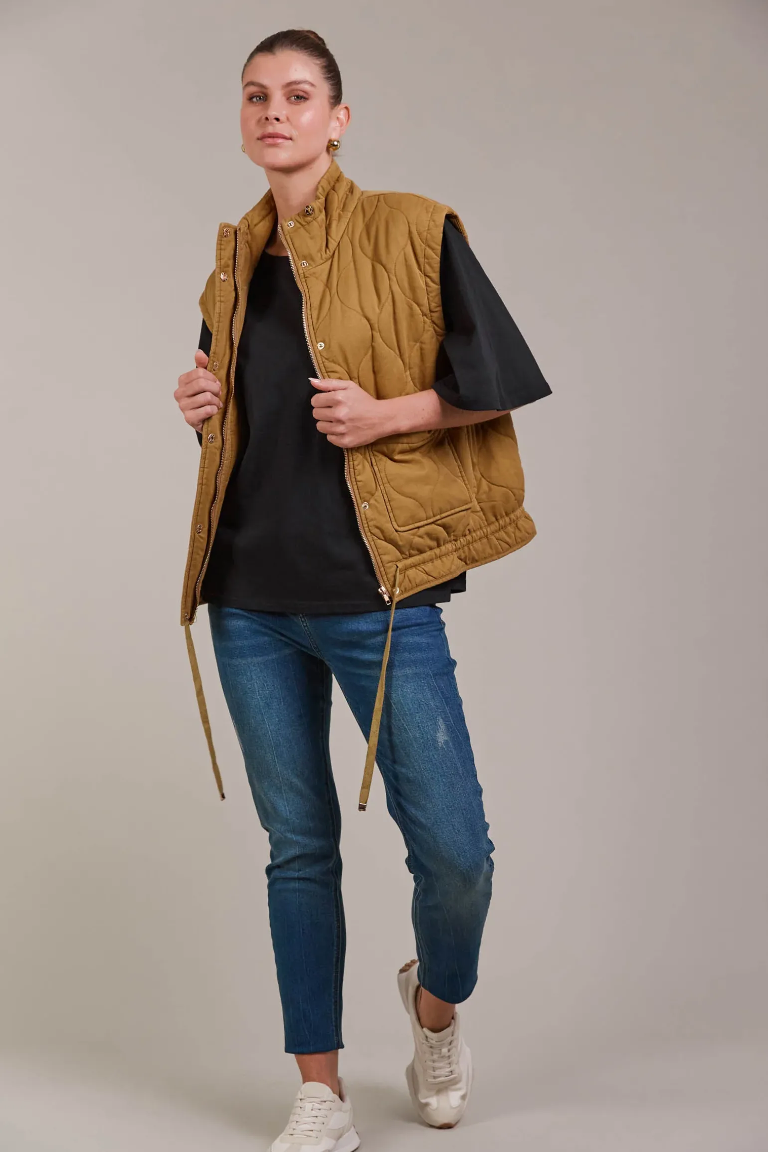 Pepi Vest - Tobacco