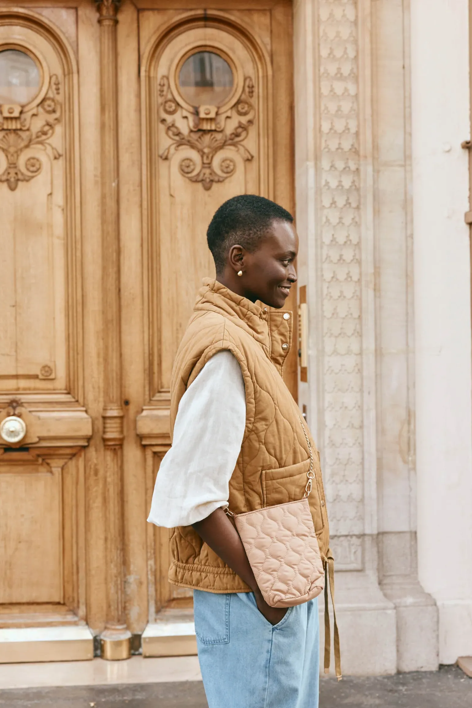 Pepi Vest - Tobacco