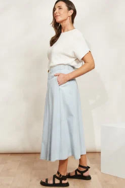 Playa Midi Skirt - Capri