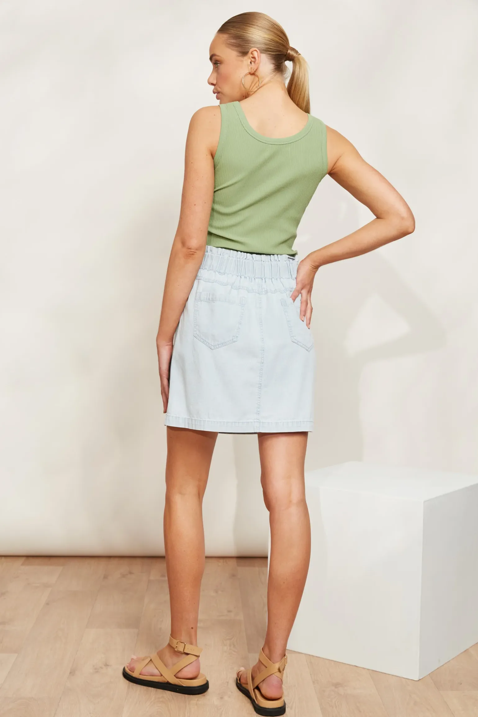 Playa Mini Skirt - Capri