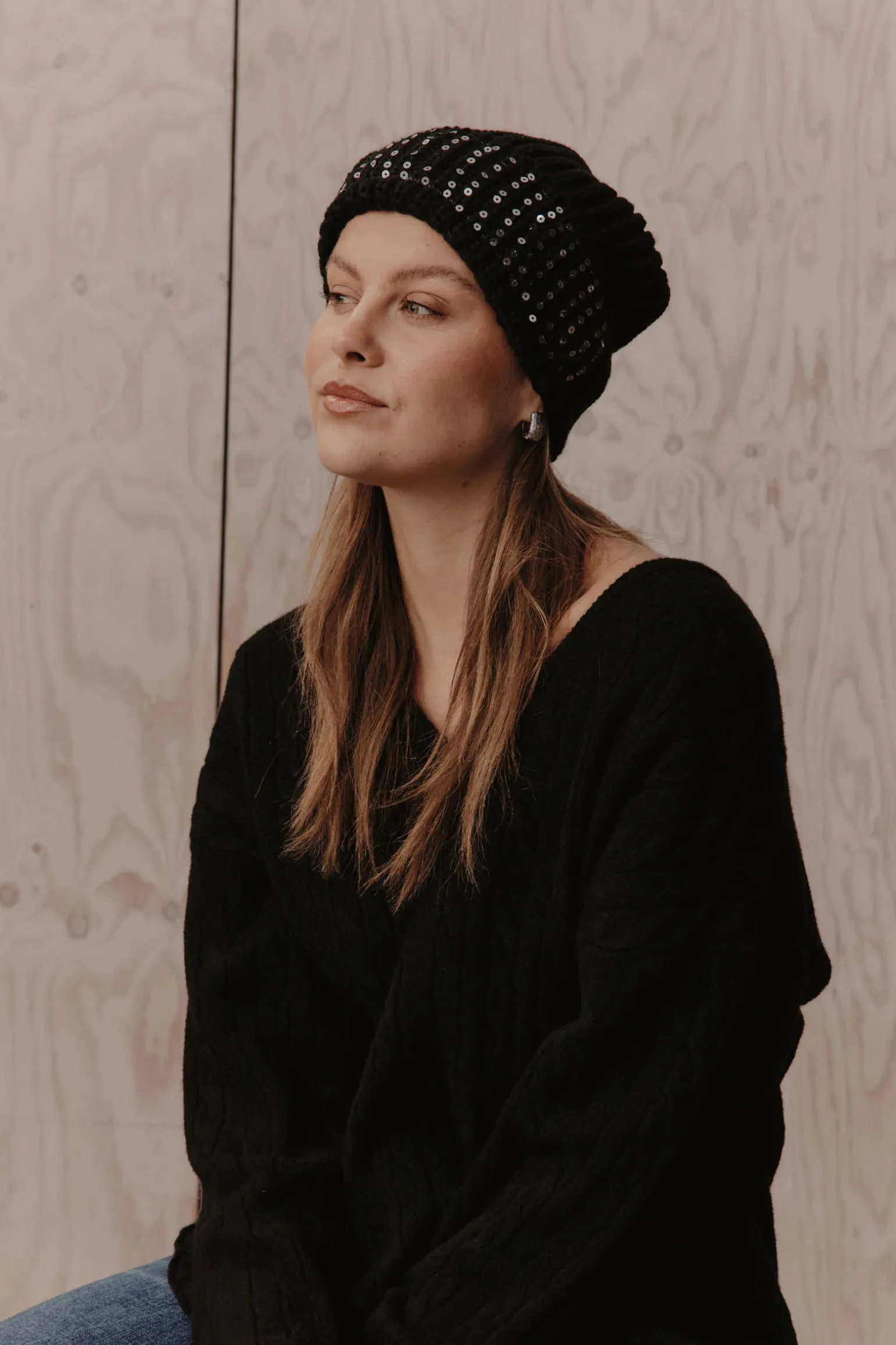 Santani Beanie - Black