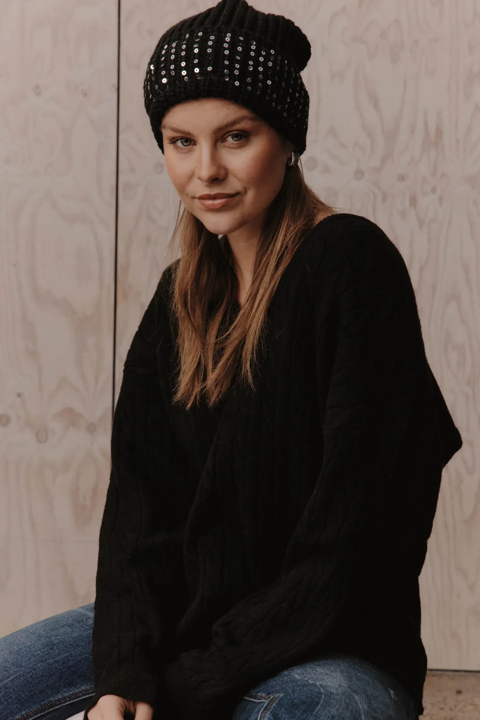 Santani Beanie - Black