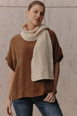 Santani Scarf - Ecru