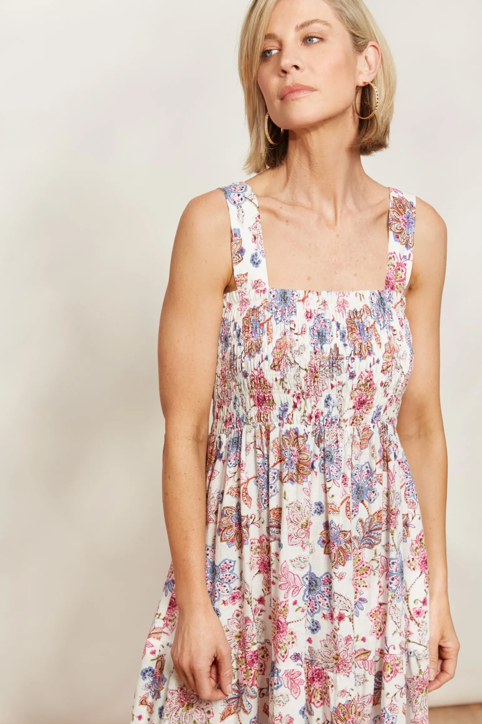 Seraphic Tank Dress - Paisley