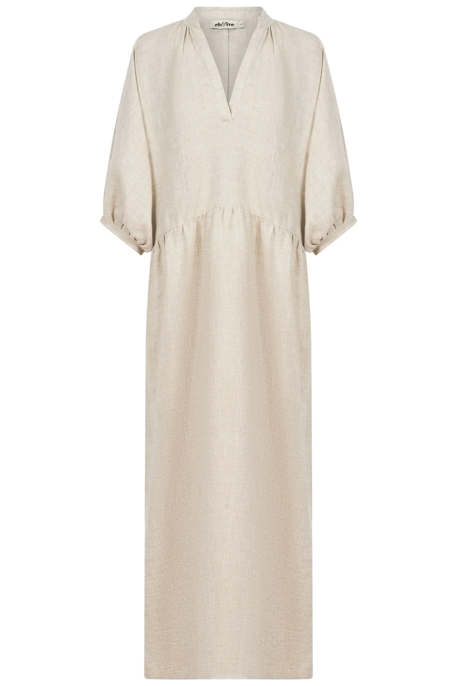 Seraphic Tie Dress - Dune