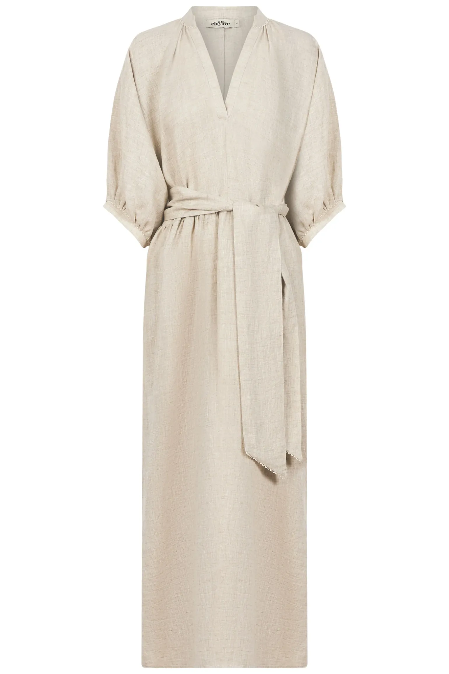 Seraphic Tie Dress - Dune