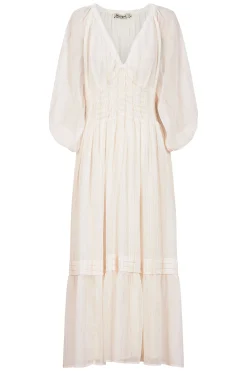 Sereno Maxi Dress - Pearl