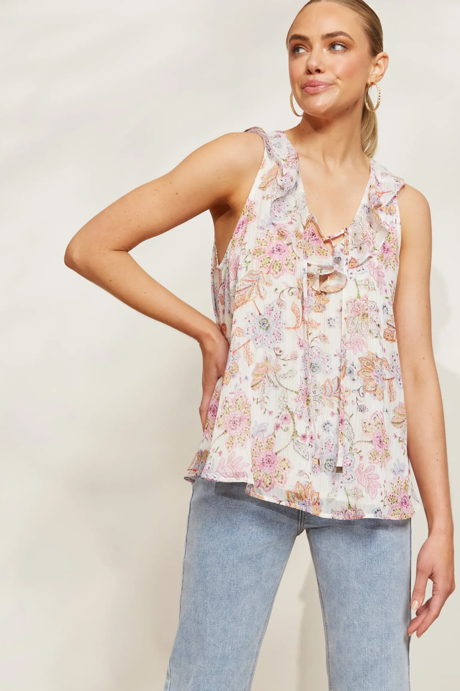 Sereno Tank - Paisley