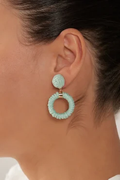 Sojourn Round Earring - Coast