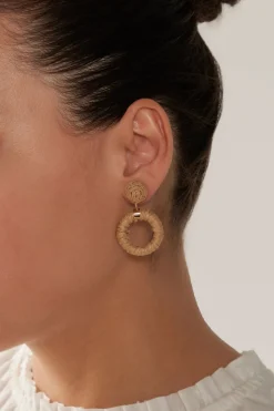 Sojourn Round Earring - Dune