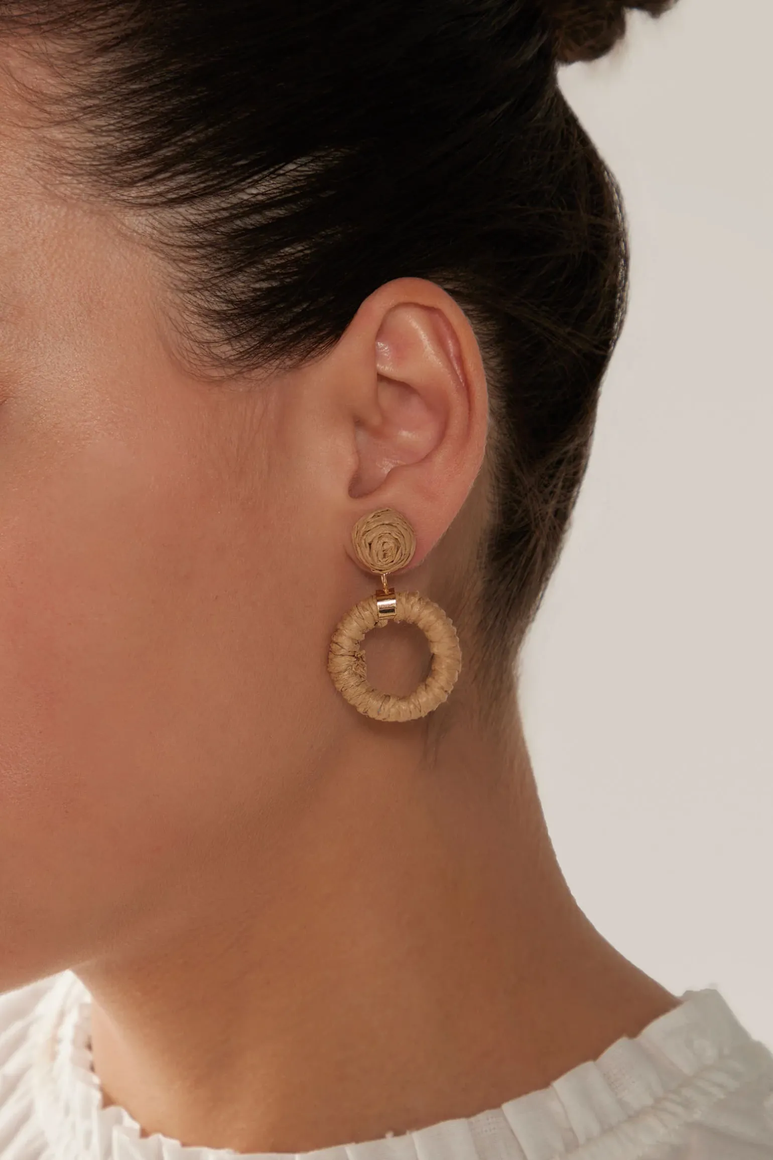 Sojourn Round Earring - Dune