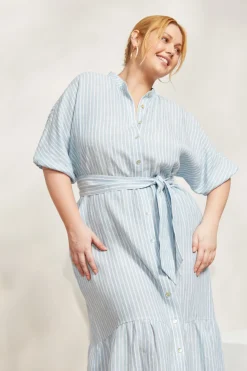 Sojourn Stripe Dress - Coast