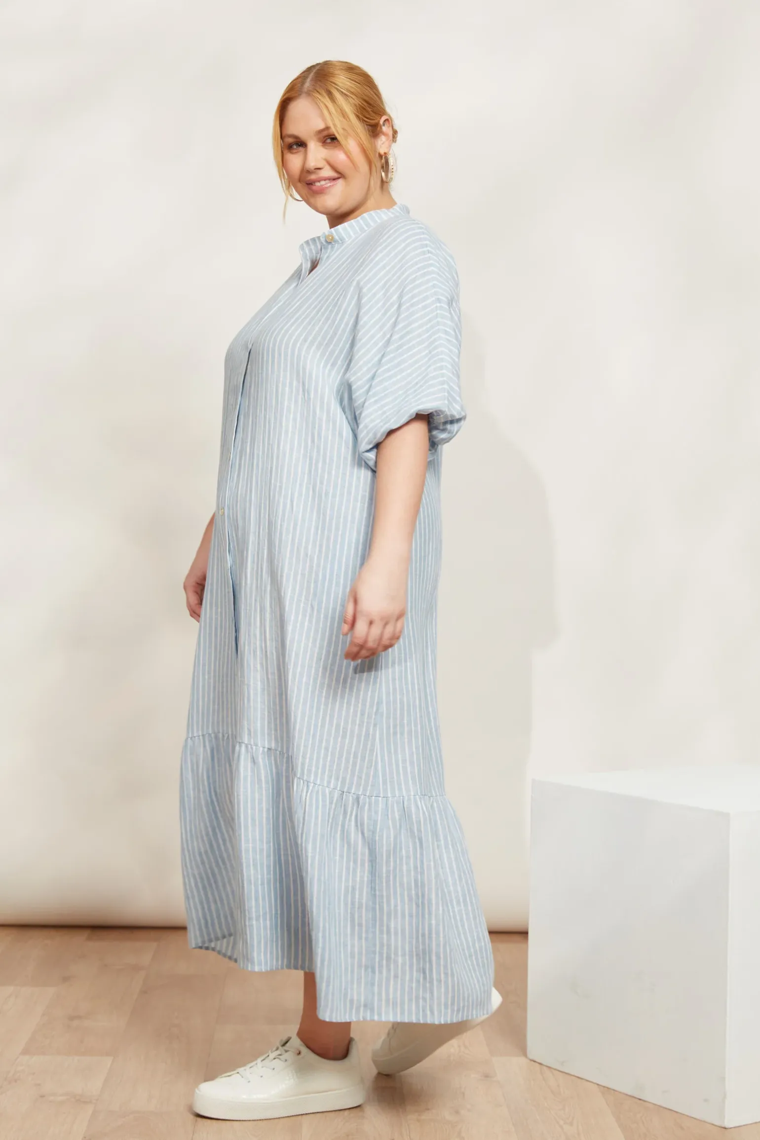 Sojourn Stripe Dress - Coast