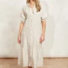 Sojourn Stripe Dress - Dune