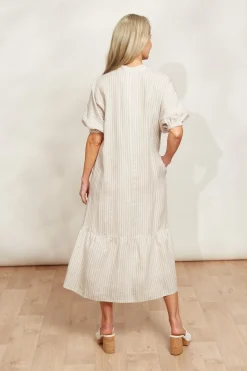 Sojourn Stripe Dress - Dune
