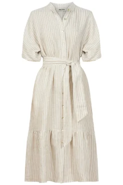 Sojourn Stripe Dress - Dune