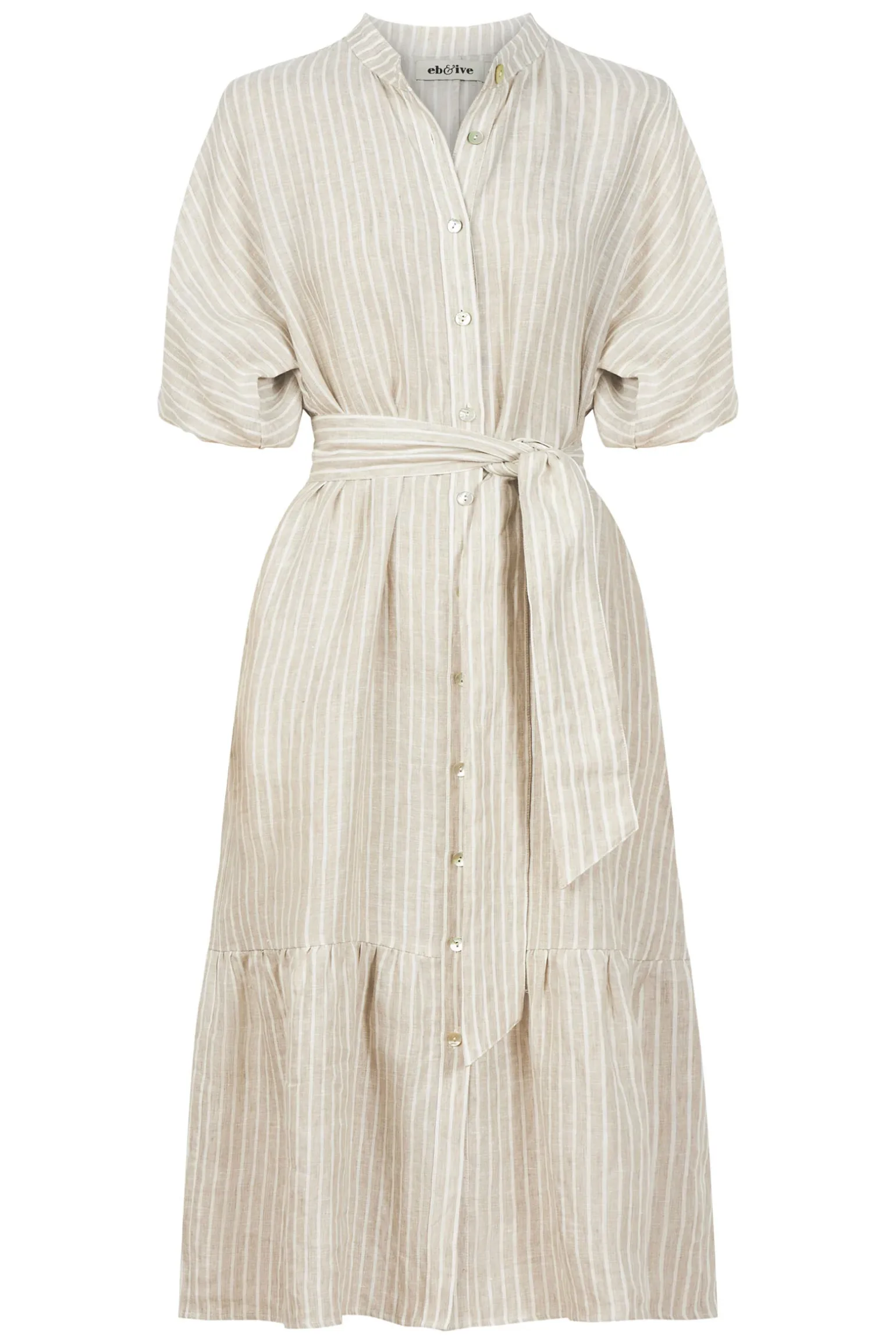 Sojourn Stripe Dress - Dune