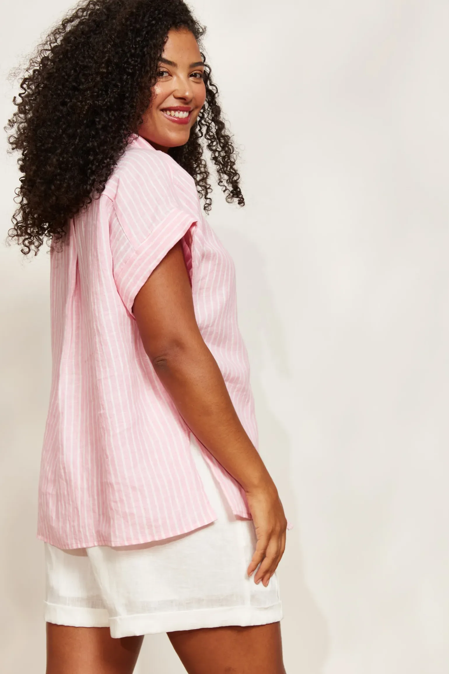 Sojourn Stripe Shirt - Cameo