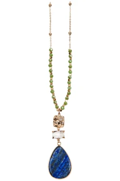 Solace Necklace - Sapphire