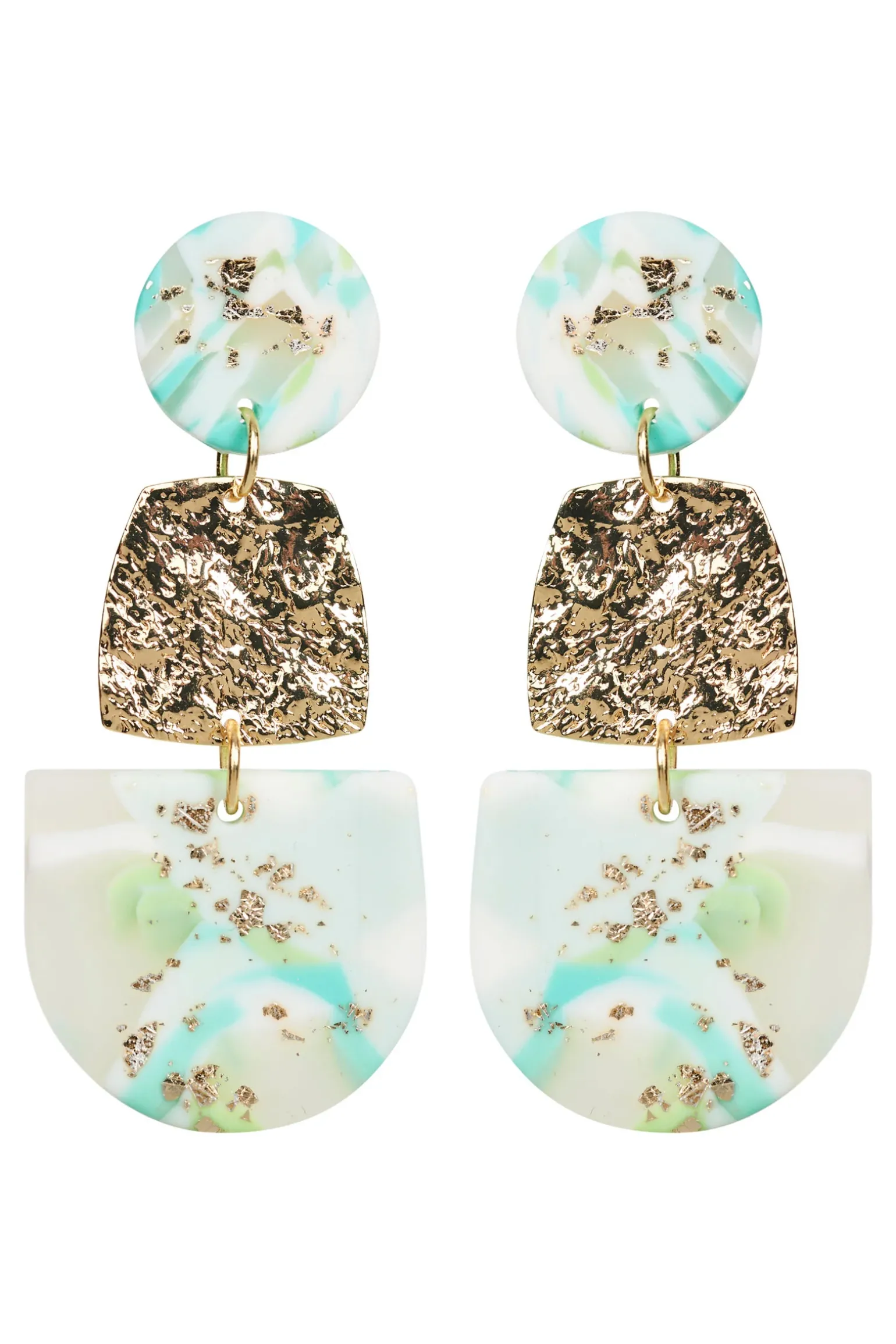 Solstice Mint Earring - Drop