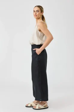 Studio Crop Pant - Ebony