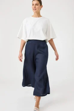 Studio Crop Pant - Navy