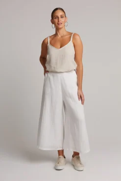 Studio Crop Pant - Salt